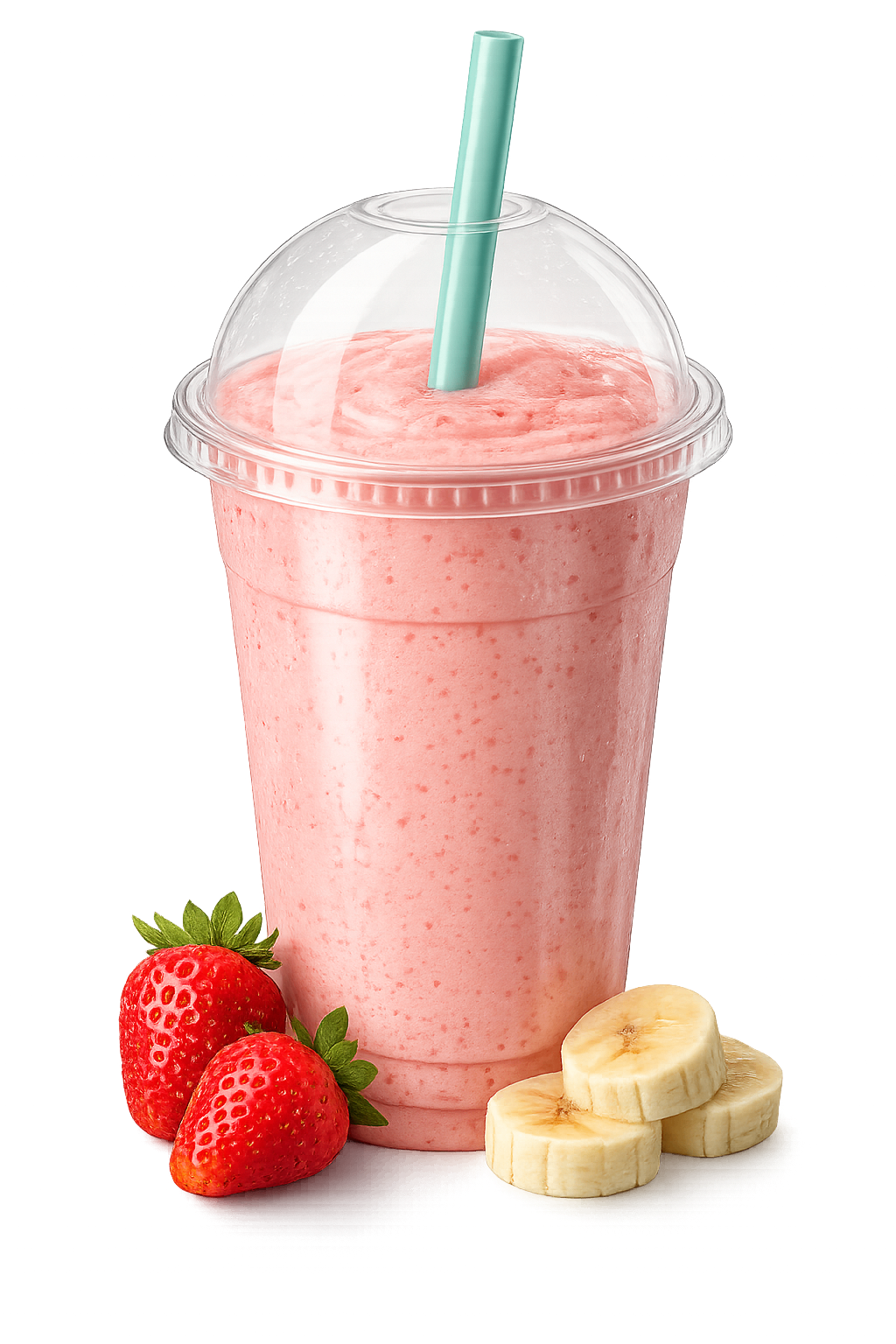 Strawberry banana smoothie